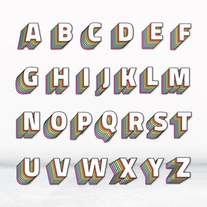 Rainbow Alphabet