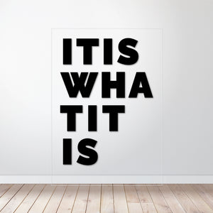 It Is What It Is